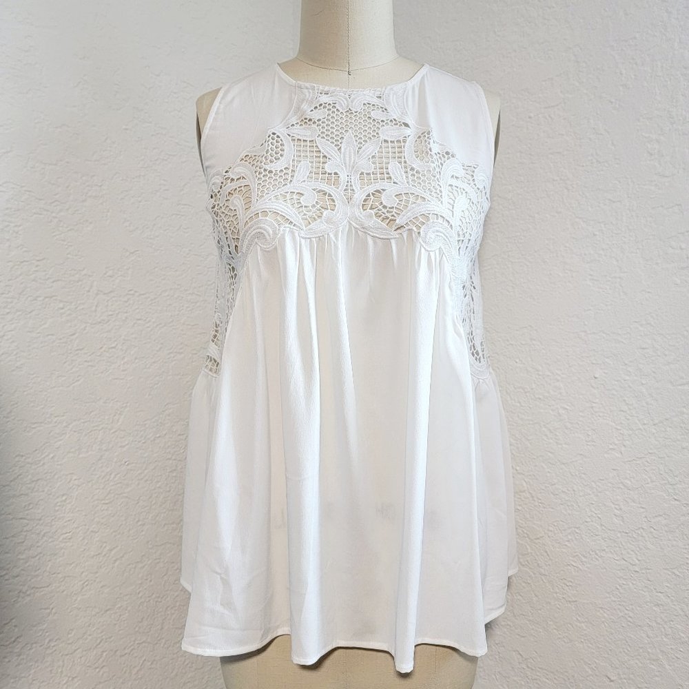 No Label Vintage Lace Tank